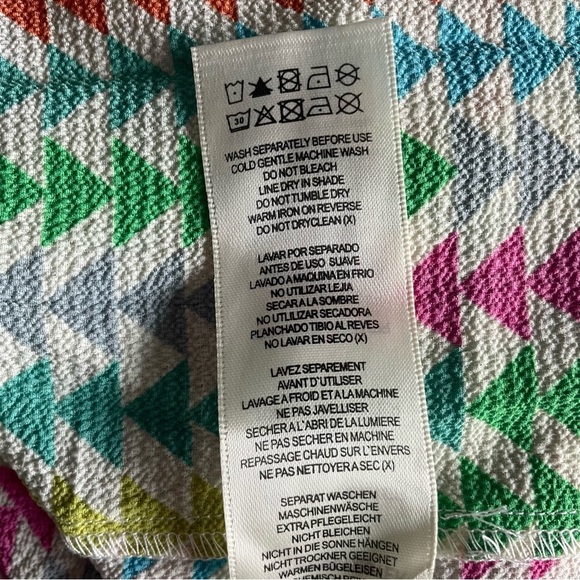 New! Loralette Plus Size Happy Tier Print Short Sleeve Maxi Dress 30506 - Picture 11 of 11